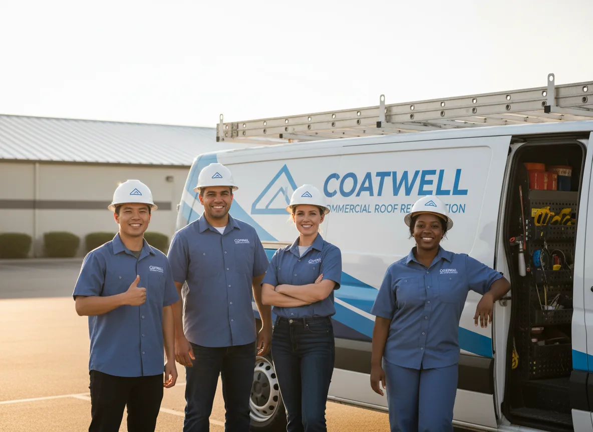 Commercial roof coating company in Doyle, CA